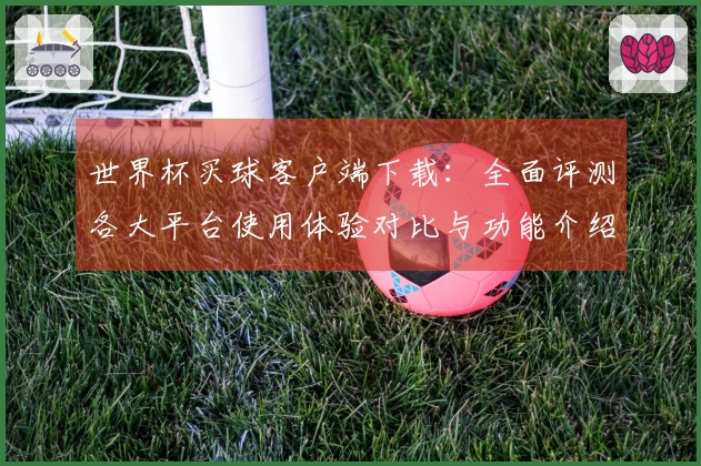 世界杯买球客户端下载：全面评测各大平台使用体验对比与功能介绍